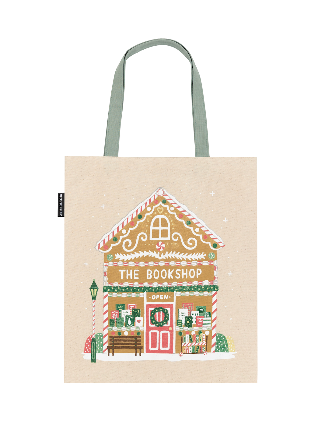 Gingerbread Bookshop Tote