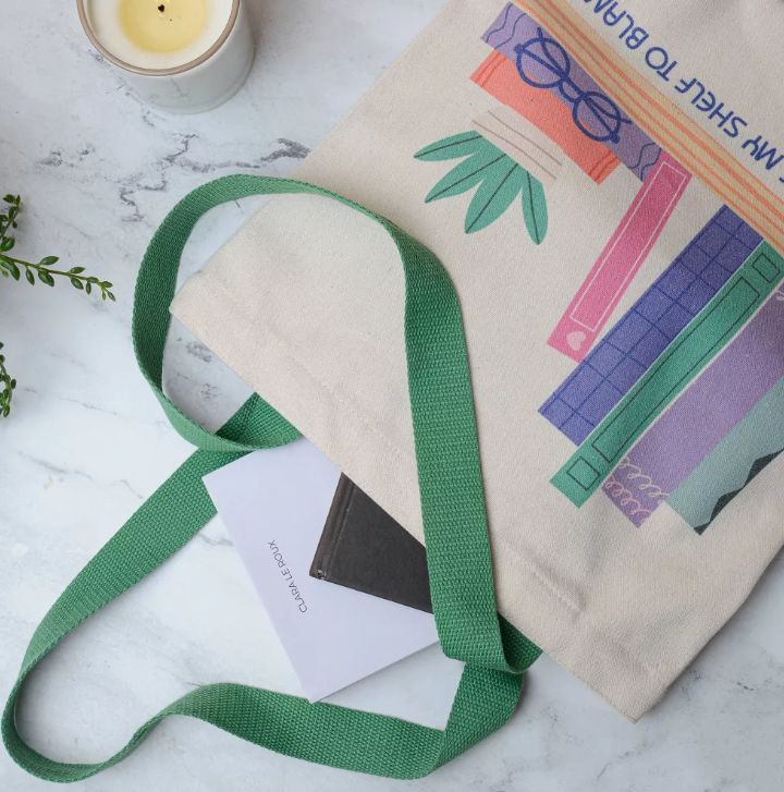Canvas Tote - I Have Only My Shelf To Blame