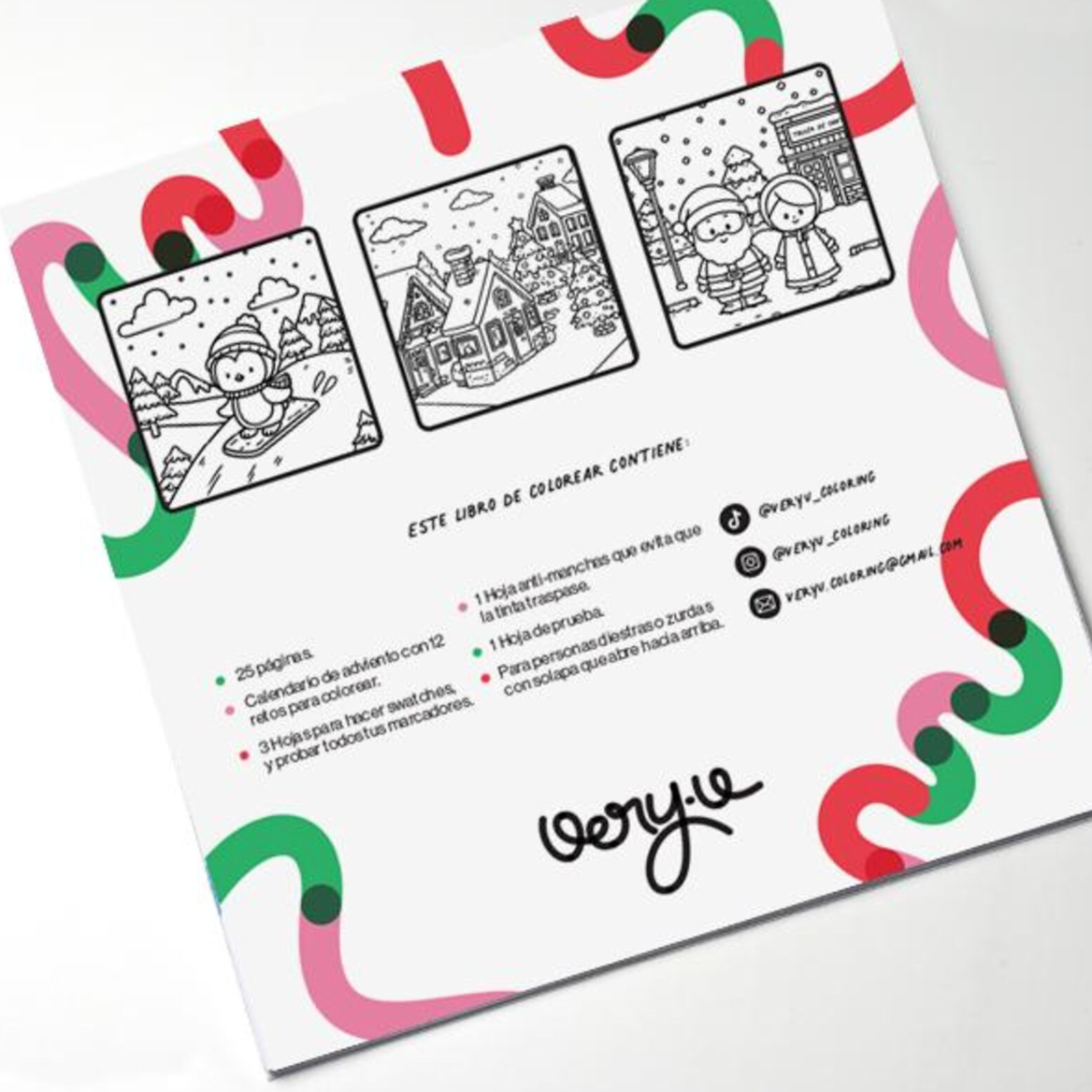 Christmas Coloring Book - Very U Coloring