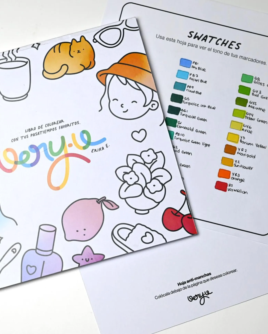 Hobbies Coloring Book - Very U Coloring