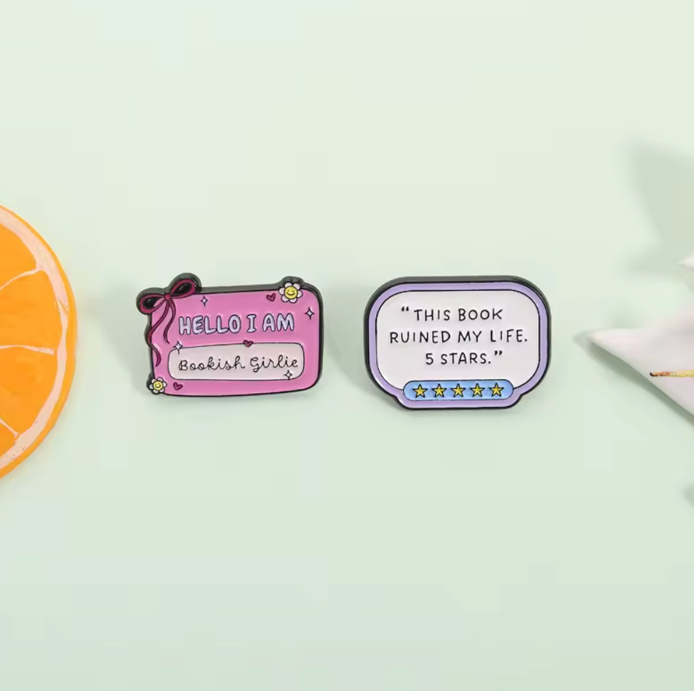 "This Book Ruined My Life" Pin