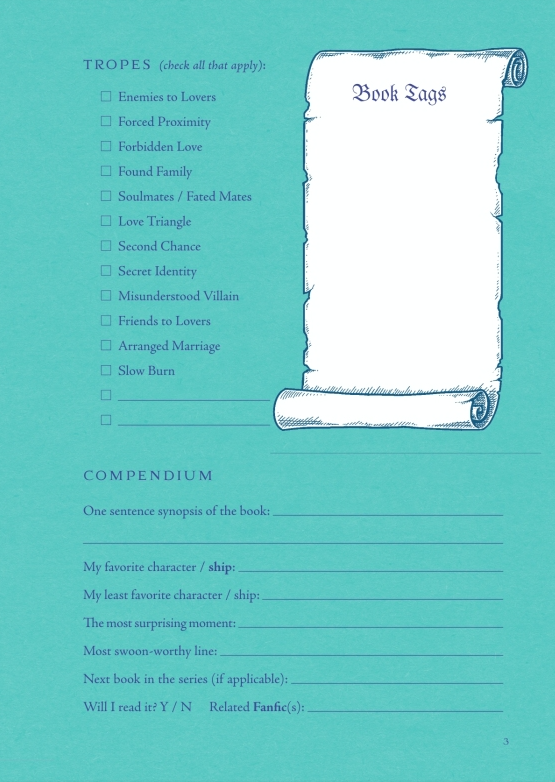 The Journal of Ink & Ardor - Reading Journal