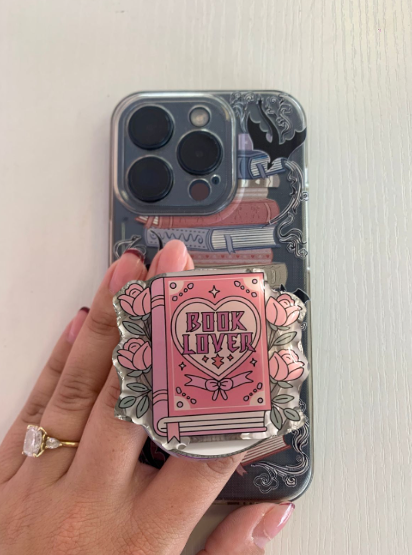 "Book Lover Vintage Book" Magsafe Kindle Grip