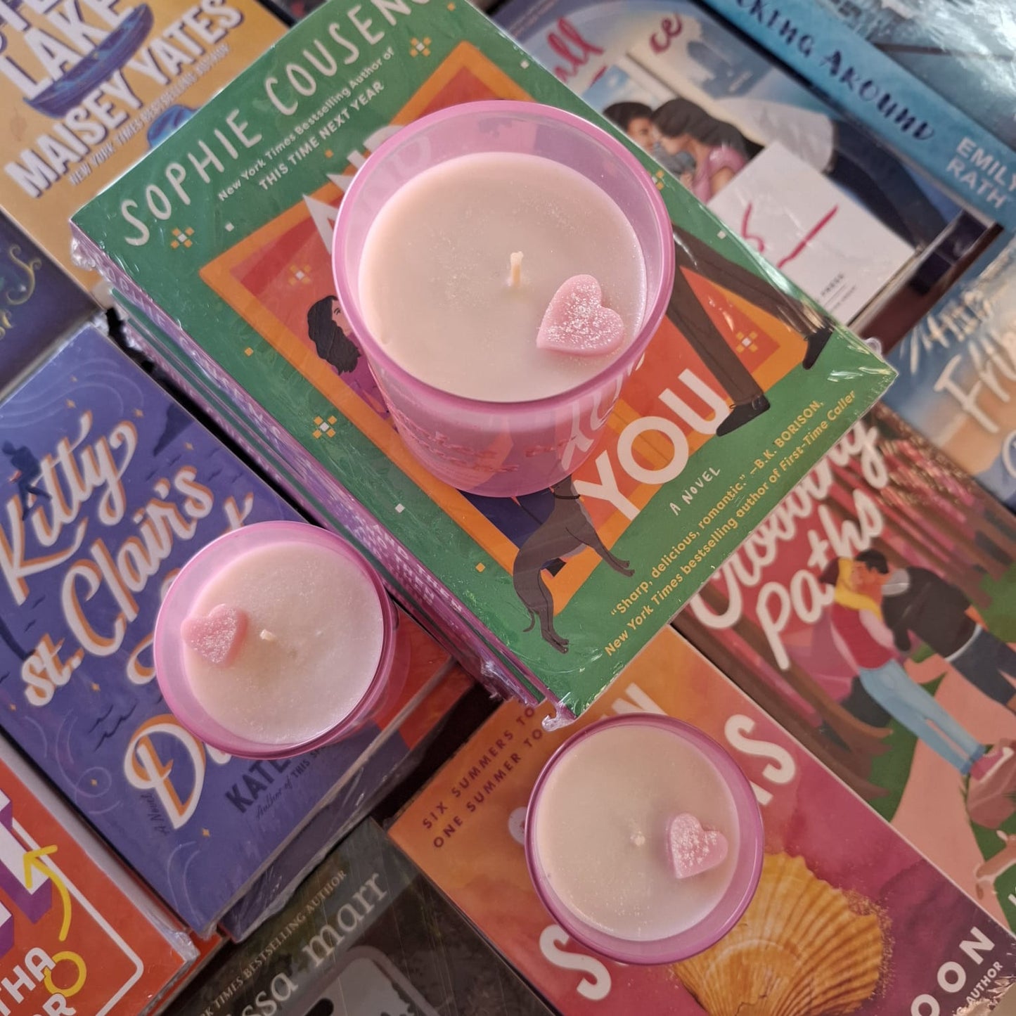 Enemies to Lovers Pink Candle