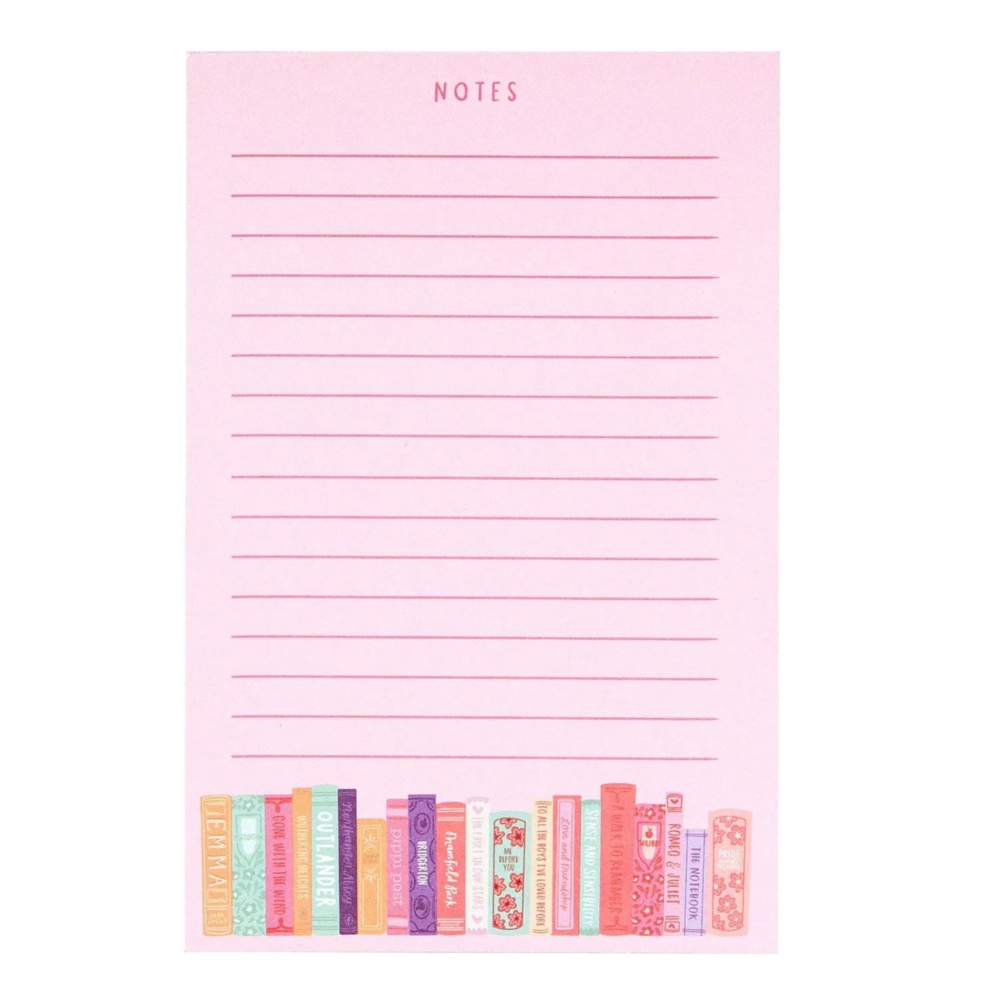 Romance Novels Notepad