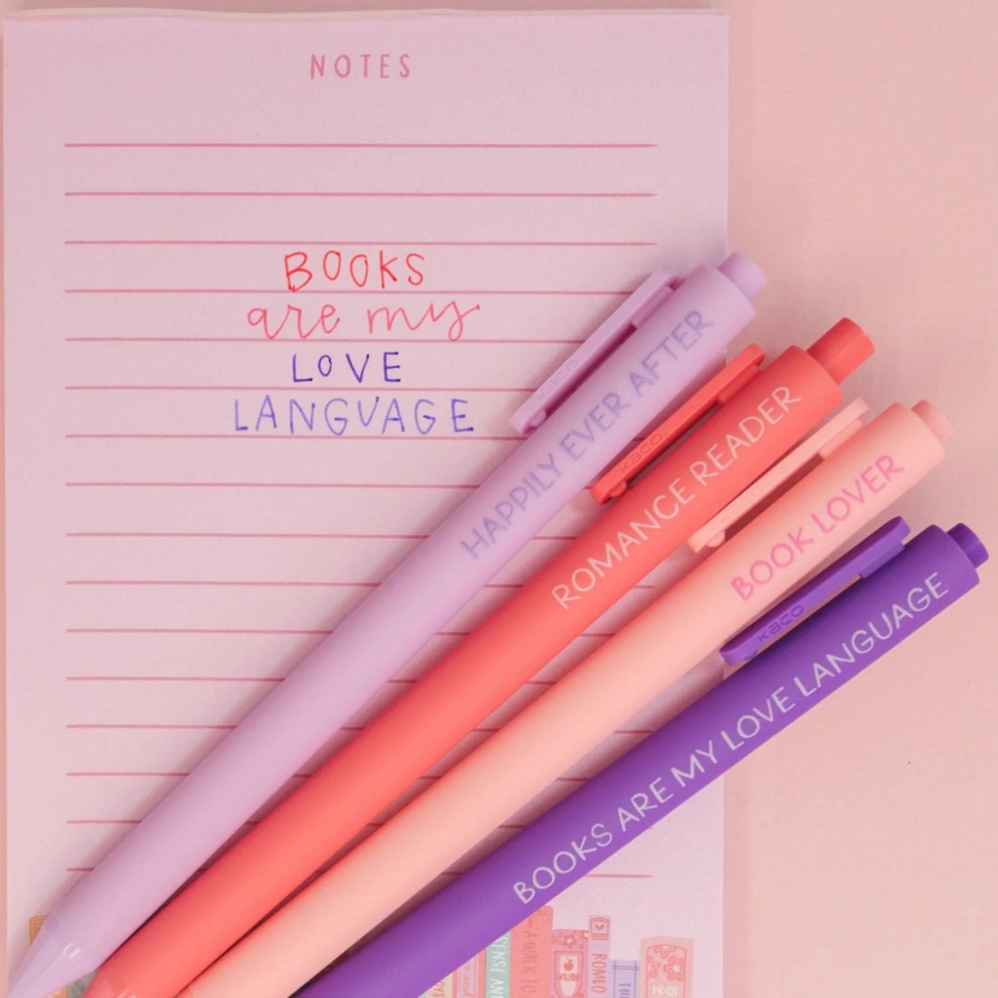 Book Lover Pen Set