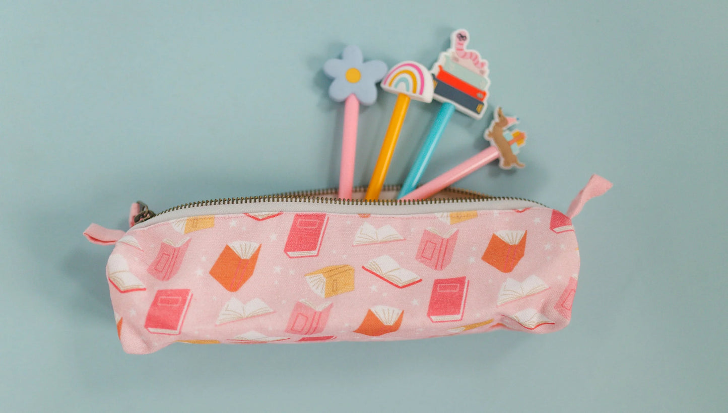 Flying Books Pencil Pouch