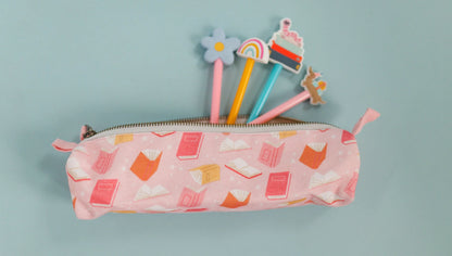 Flying Books Pencil Pouch